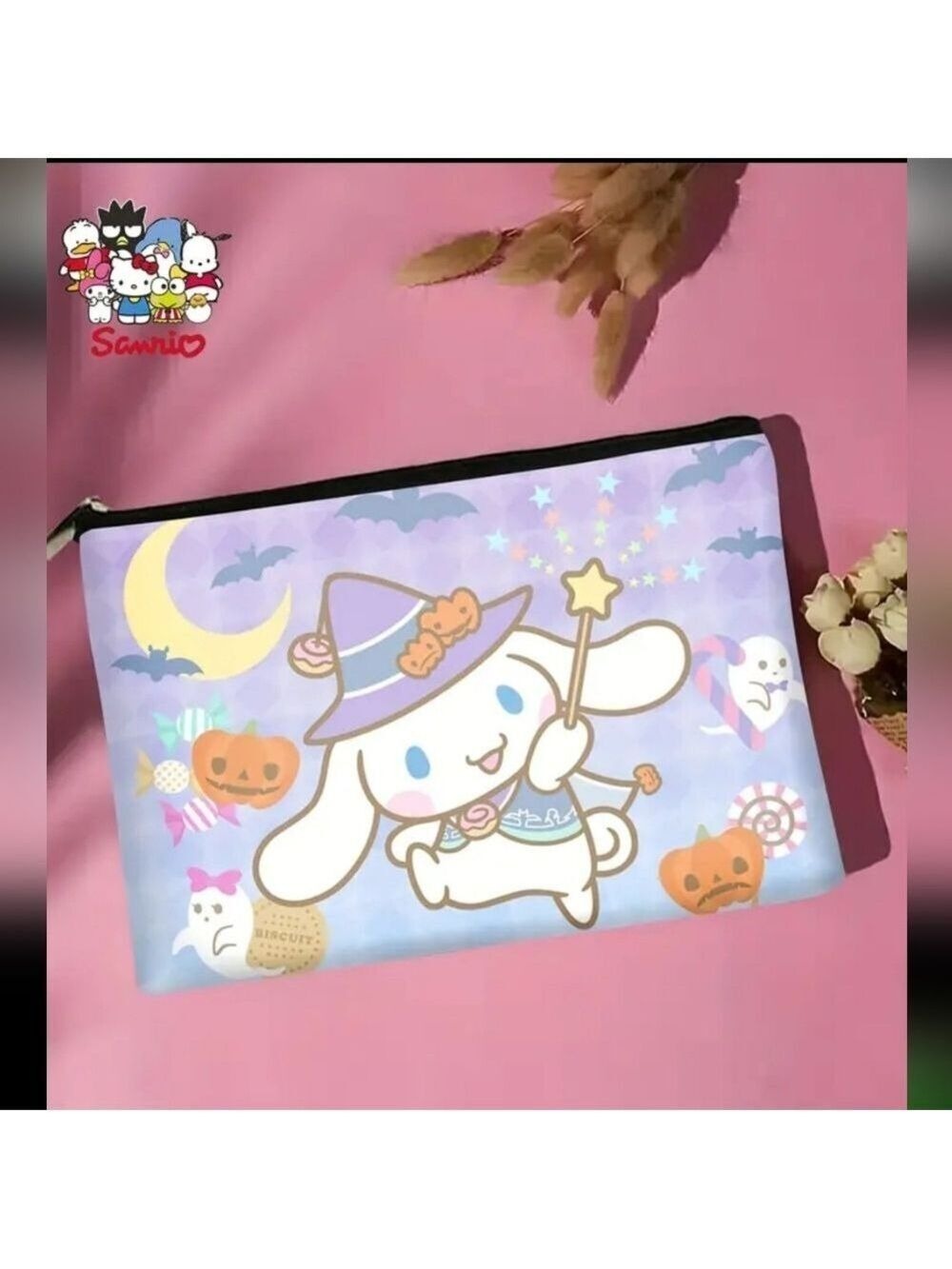 Sanrio Halloween Cinnamoroll Pouch